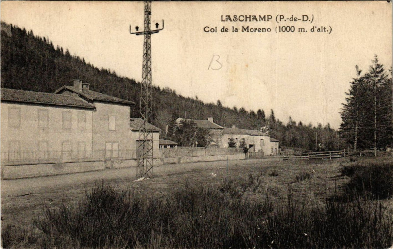 Carte postale ancienne Laschamp Cole de la Moreno