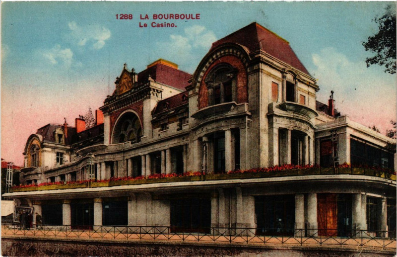 Carte postale ancienne La Bourboule Le Casino à La Bourboule