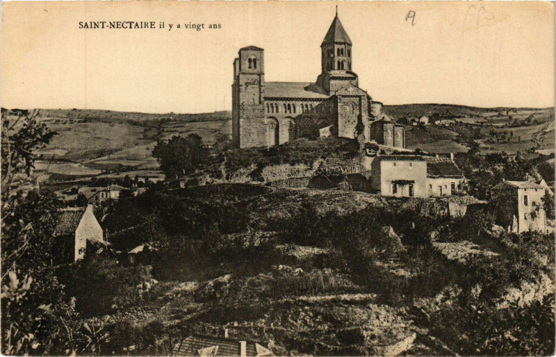 Carte postale ancienne Saint-Nectaire il y a vingt ans à Saint-Nectaire