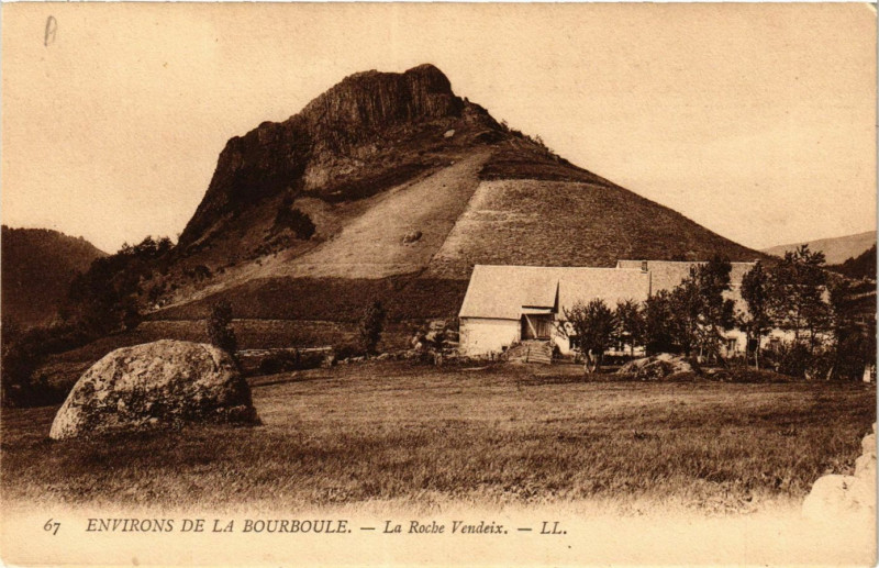 Carte postale ancienne La Roche Vendeix