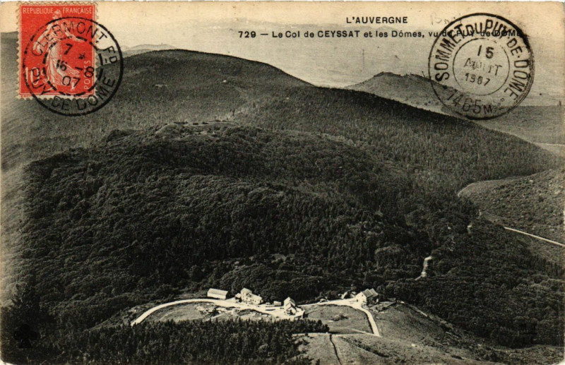 Carte Postale Ancienne – Le Col De Ceyssat (Puy-de-Dôme)