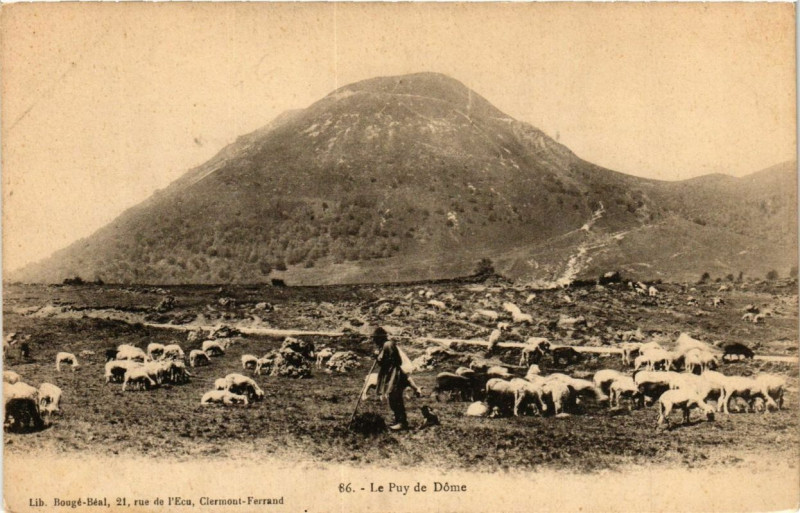 Carte postale ancienne Le Puy-de-Dome -
