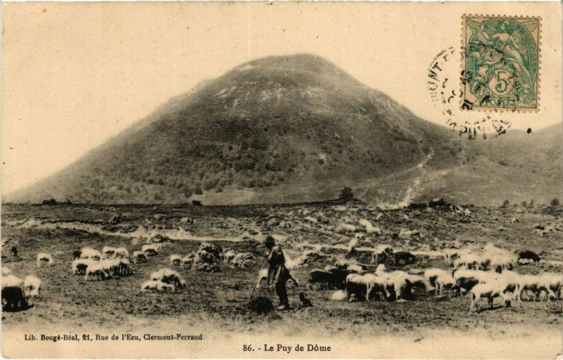 Carte postale ancienne Le Puy-de-Dome -