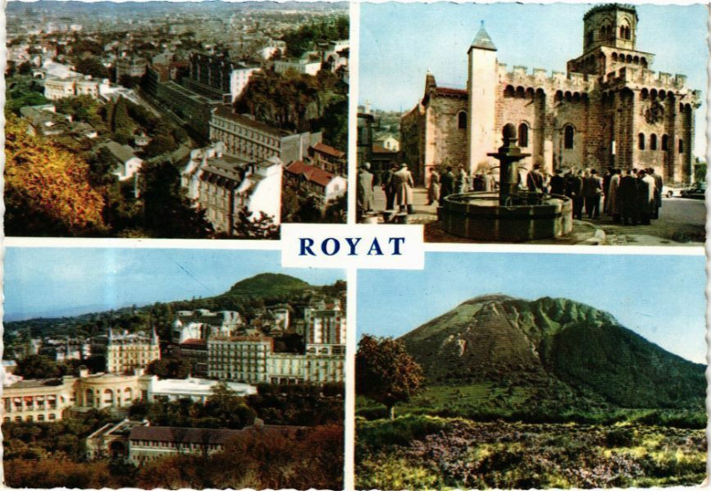 Carte postale ancienne Royat à Royat