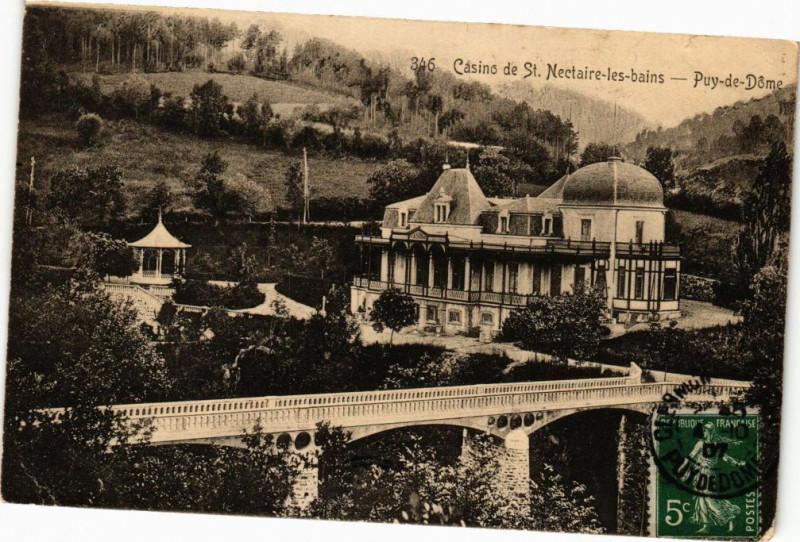 Carte postale ancienne Saint-Nectaire-les-Bains - Puy-de-Dome à Saint-Nectaire