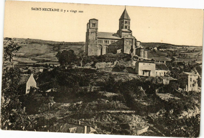 Carte postale ancienne Saint-Nectaire il y a vingt ans à Saint-Nectaire
