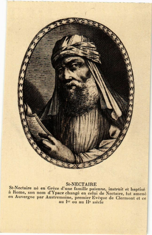 Carte postale ancienne Saint-Nectaire - Saint-Nectaire ne en grece à Saint-Nectaire