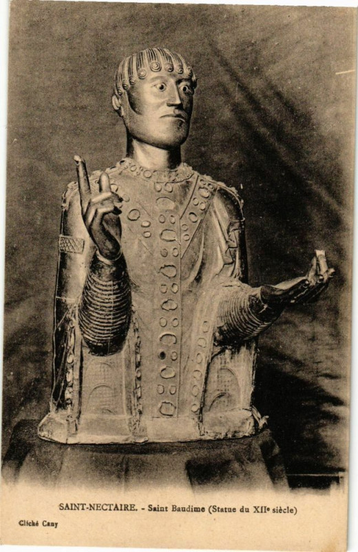 Carte postale ancienne Saint-Nectaire - Saint-baudime à Saint-Nectaire
