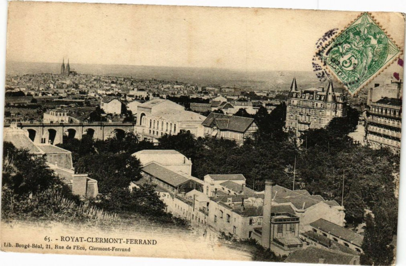 Carte postale ancienne Royat - Clermont-Ferrand à Royat