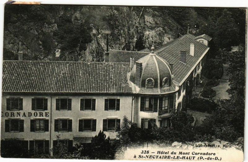 Carte postale ancienne Hotel du mont cornadore