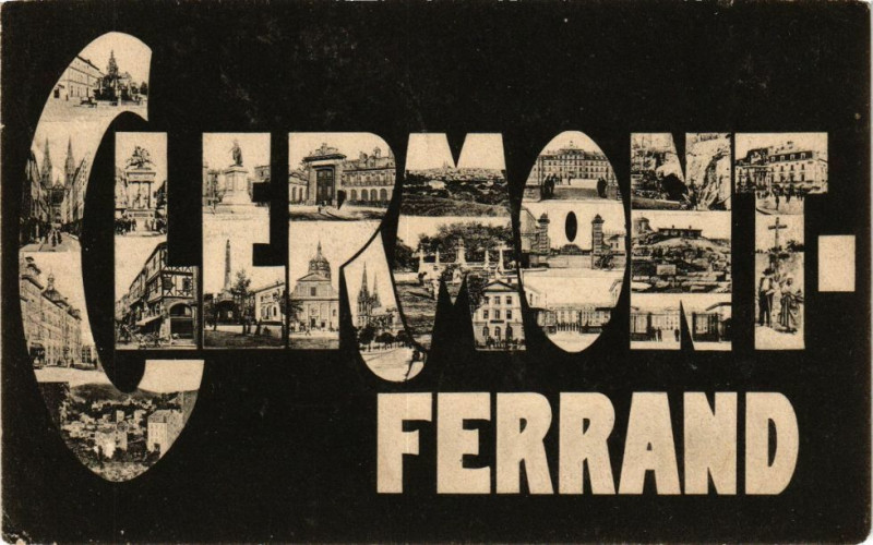 Carte postale ancienne Clermont-Ferrand à Clermont-Ferrand