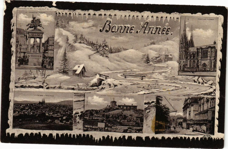 Carte postale ancienne Bonne Année