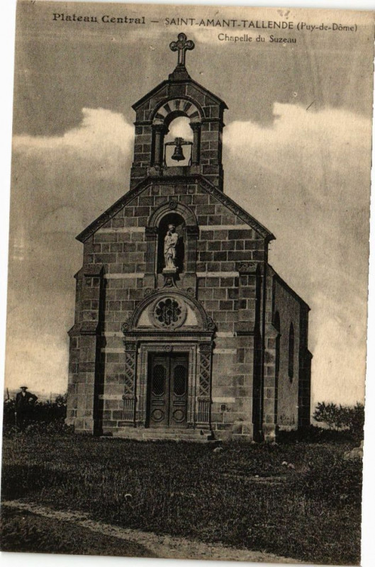 Carte postale ancienne Plateau Central - St-Amant-Tallende à Tallende