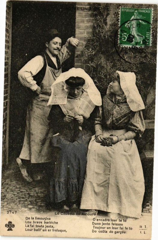 Carte postale ancienne Notre Limousin - Lo Causeto do Amouro