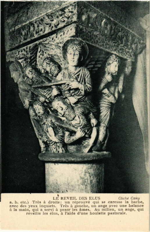 Carte postale ancienne Le reveil des elus