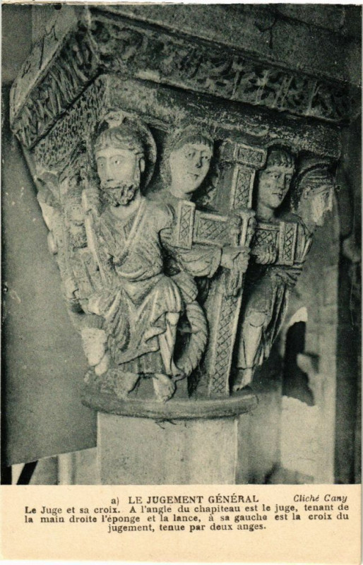 Carte postale ancienne Le judgement général