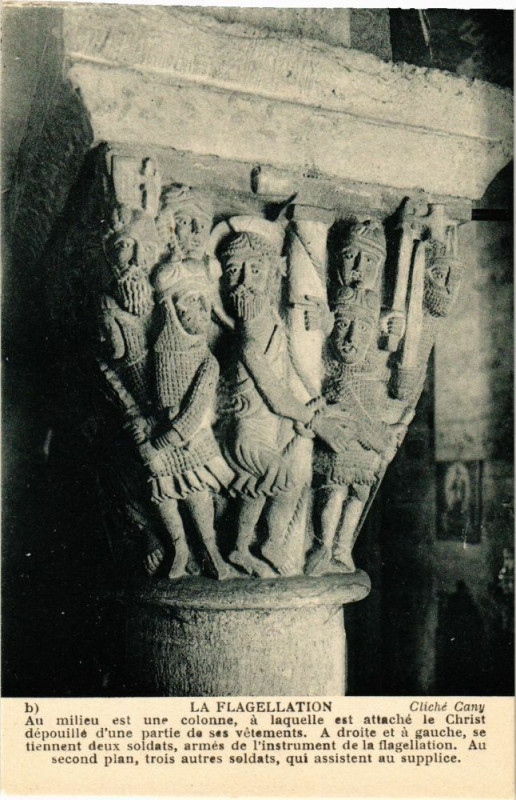 Carte postale ancienne La Flagellation