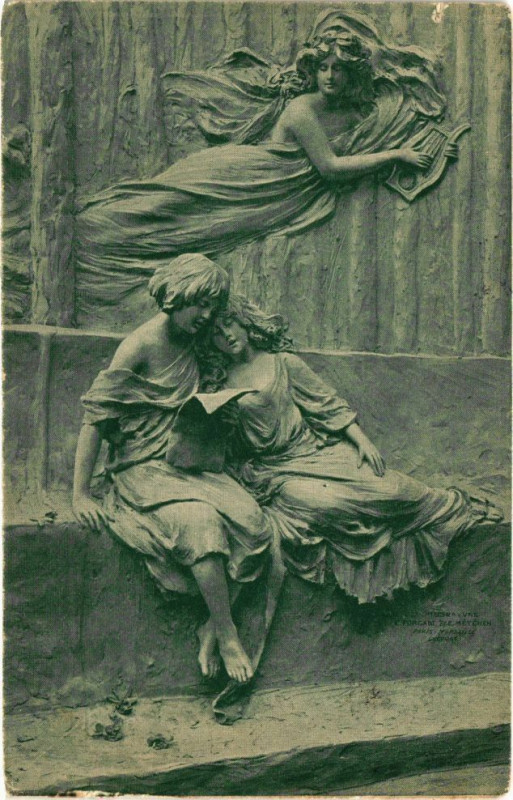 Carte postale ancienne L'Eternelle Chanson