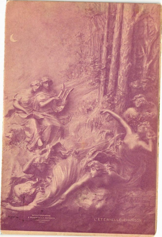 Carte postale ancienne L'Eternelle Chanson