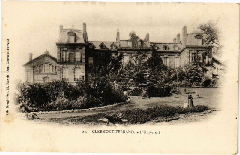 Carte postale ancienne Clermont-Ferrand - L'Universite à Clermont-Ferrand