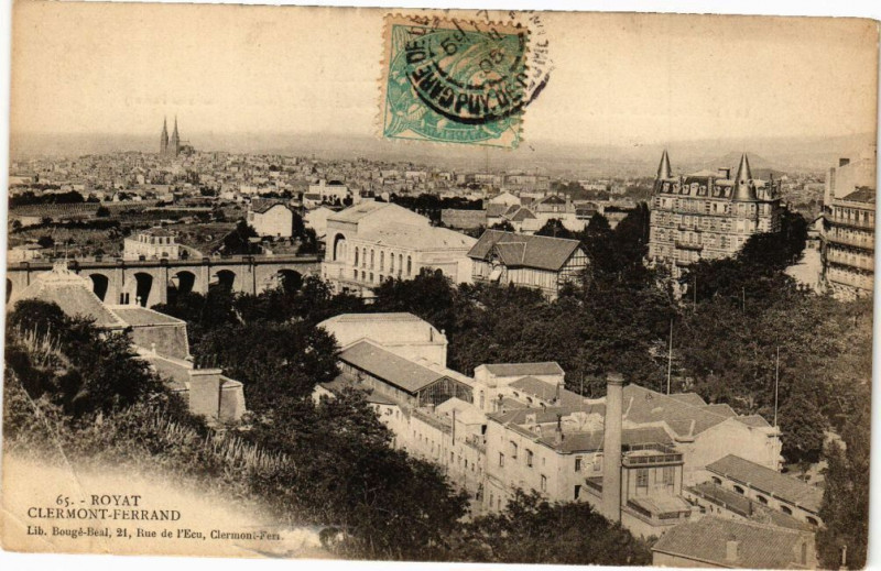 Carte postale ancienne Royat - Clermont-Ferrand à Royat