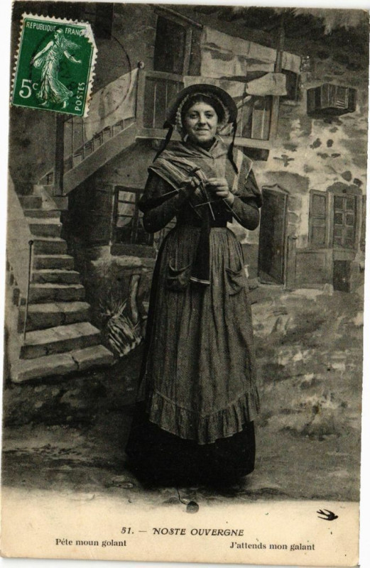 Carte postale ancienne Noste Ouvergne