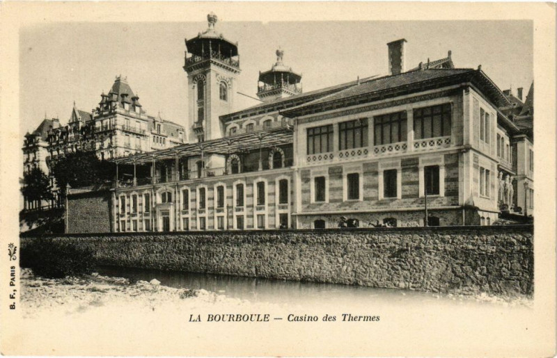 Carte postale ancienne La Bourboule-Casino des THERMes à La Bourboule