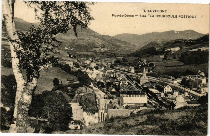 Carte postale ancienne La Bourboule Poetique à La Bourboule
