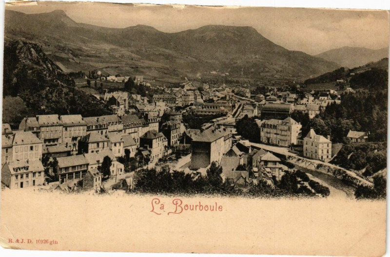Carte postale ancienne La Bourboule à La Bourboule