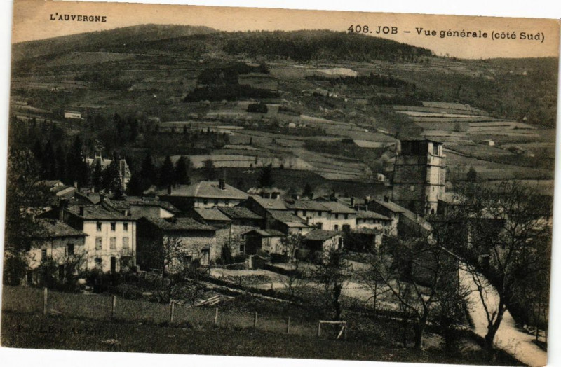 Carte postale ancienne Job-Vue générale à Job