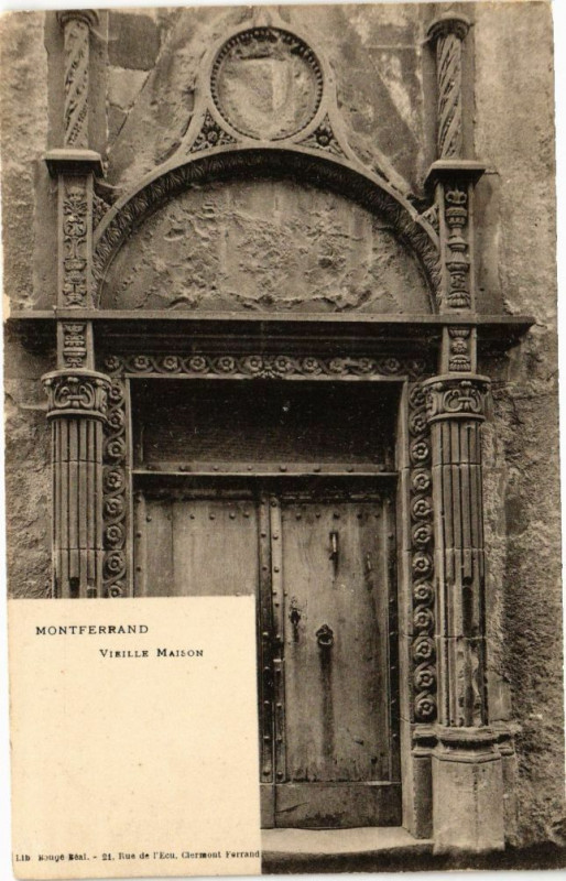 Carte postale ancienne Montferrand - Vieille Maison