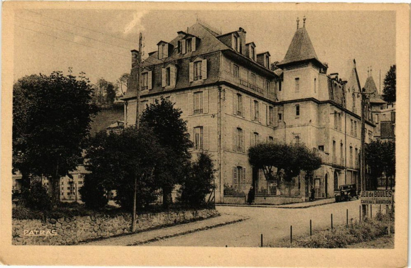 Carte postale ancienne Villa Dauphine Hotels Ferreyrolles - La Bourboule (P.-de-D.) à La Bourboule