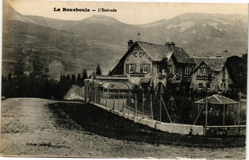 Carte postale ancienne La Bourboule - L'Estivale à La Bourboule