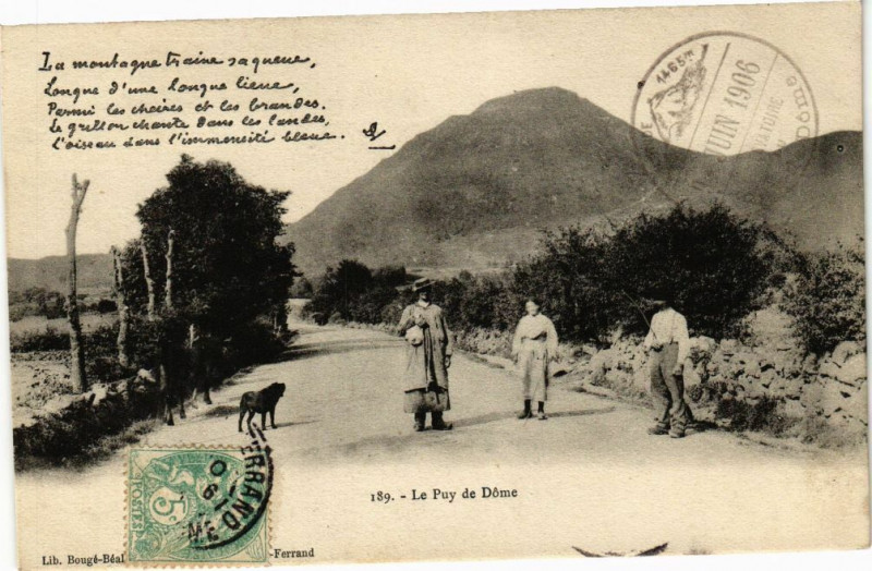 Carte postale ancienne Le Puy-de-Dome