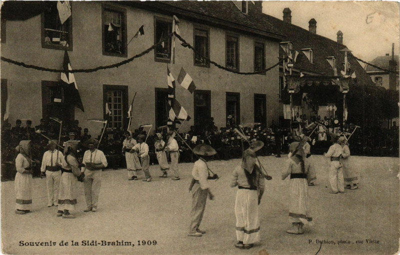 Carte postale ancienne Sidi-Brahim - Souvenir de la Sidi-Brahim - 1909