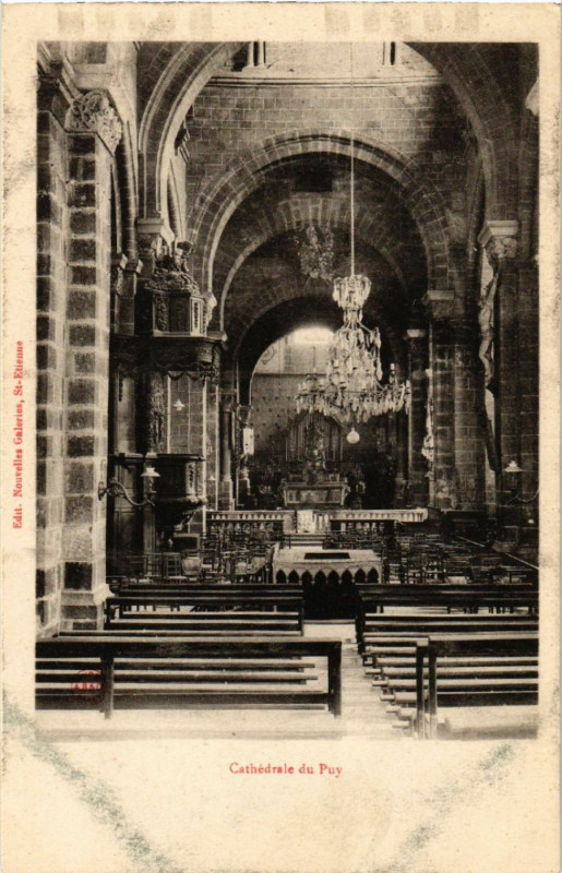Carte postale ancienne Cathedrale du Puy