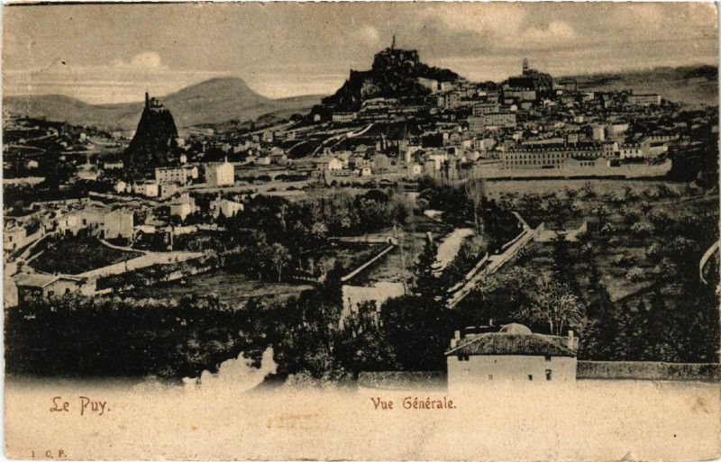 Carte postale ancienne Le Puy - Vue Generale