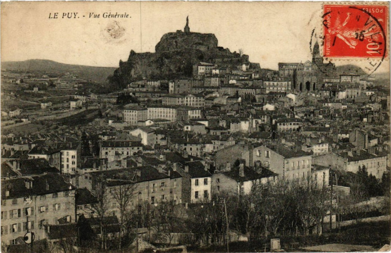 Carte postale ancienne Le Puy - Vue Generale