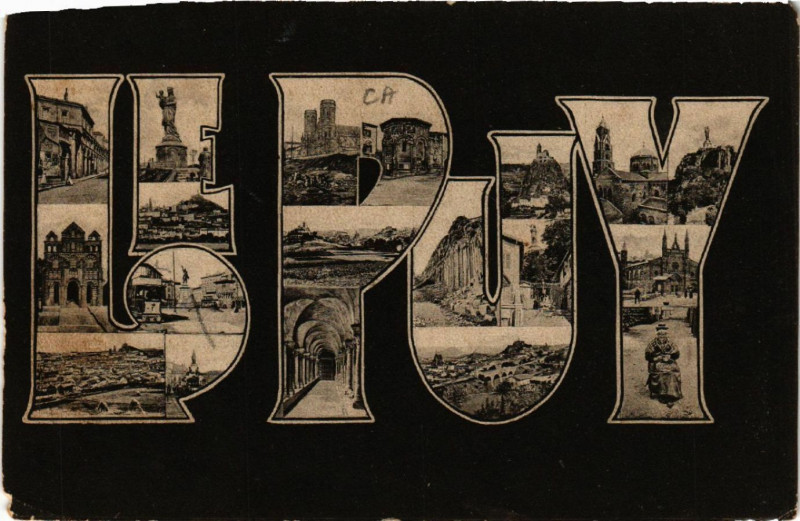 Carte postale ancienne Le Puy