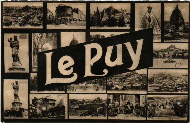 Carte postale ancienne Le Puy