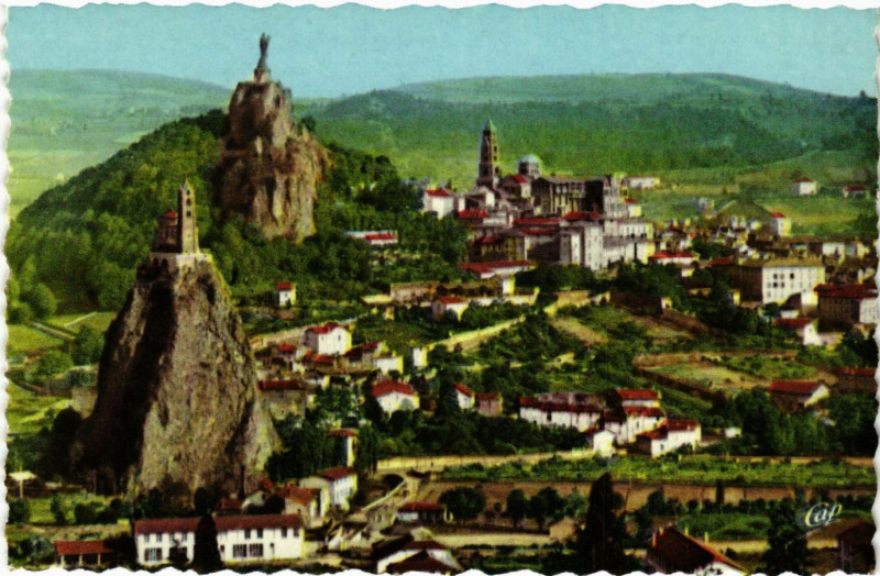 Carte postale ancienne Le Puy - Vue generale