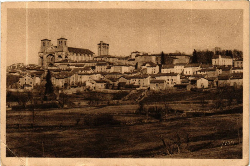 Carte postale ancienne La Chaise-Dieu (Hte-Loire) - Vue générale à La Chaise-Dieu