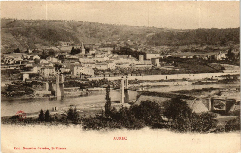 Carte postale ancienne Aurec