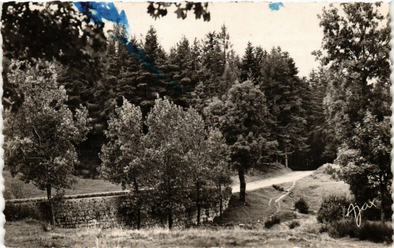 Carte postale ancienne Montfaucon du Valley (Haute-Loire)