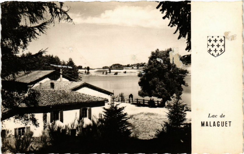 Carte postale ancienne La de Malaguet (Hte-Loire) - Alt 1035 m