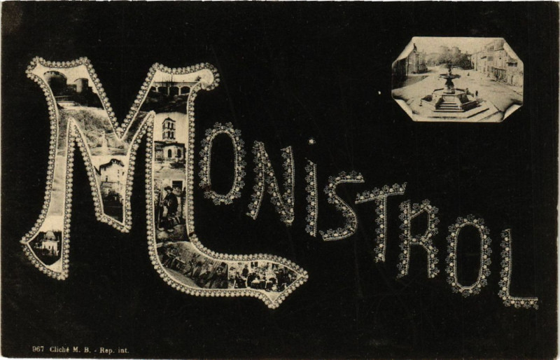 Carte postale ancienne Monistrol