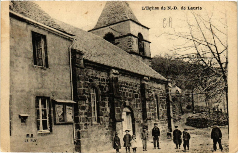 Carte postale ancienne L'Eglise de N.-D. de Lautie