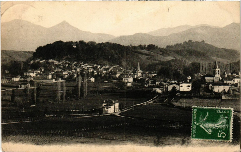 Carte postale ancienne Arcon - Vue générale