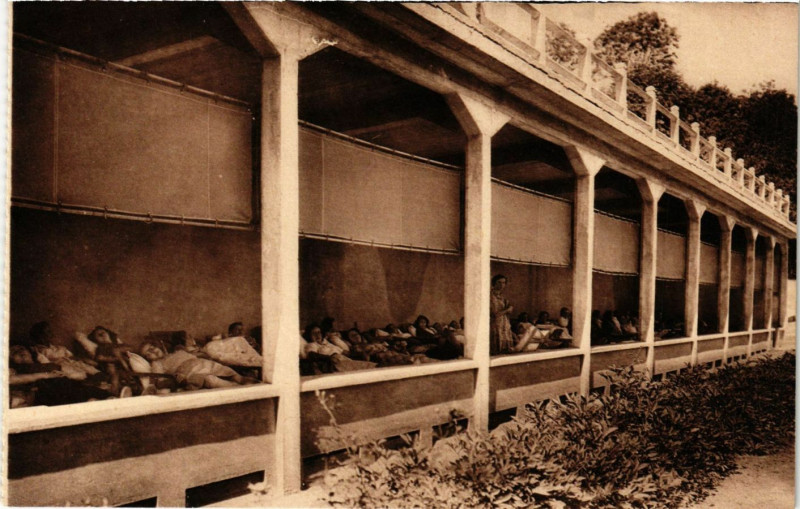 Carte postale ancienne Preventorium de Meymac - Le Monastier