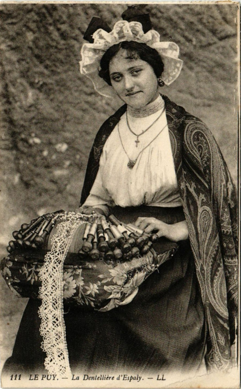 Carte postale ancienne Le Puy - La Denelliere d'Espaly